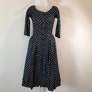 Vintage 1950's GiGi Young Dress XS